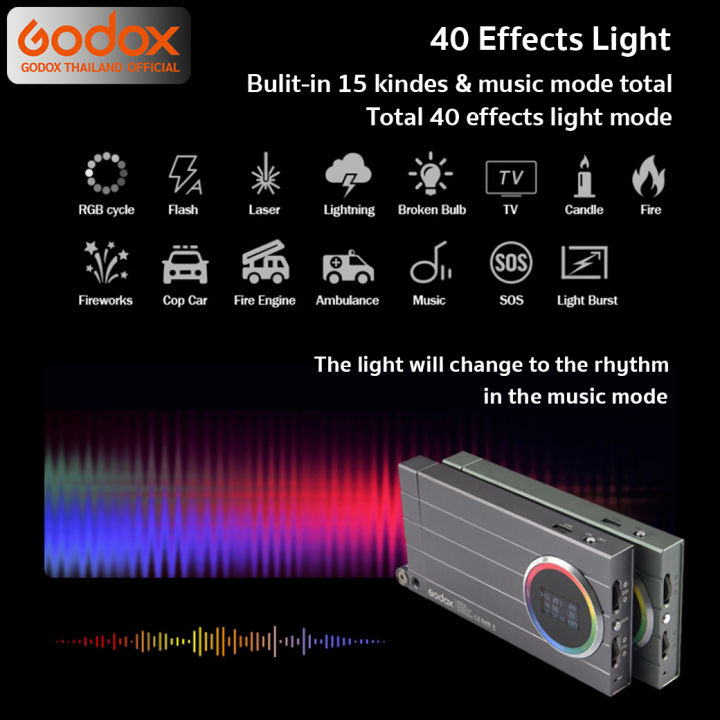 godox-led-m1-rgb-13w-2500-8500k-2410mah-รับประกันศูนย์-godox-thailand-3ปี