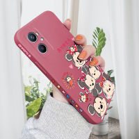 Case4you สำหรับ OPPO A96 A96 4G OPPO A94 OPPO A95การ์ตูนน่ารักดีไซน์ขอบซิลิโคนแบบเต็มกรอบปกป้องเคส