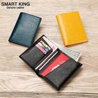 Smart King Passport BAG Wallet สำหรับผู้ชายหนังวัวแท้ fashionsuperhotticketholdermulti-cardposition