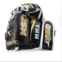 Half Finger MMA Gloves for Men PU Kicki Boxing Karate Muay Thai Guantes De Boxeo Free Fight Sanda Training Equipment