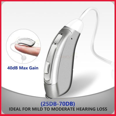 ZZOOI Wireless Hearing Aids Mini Digital Hearing Aid Sound Amplifier For The Elderly Deafness Noise Cancelling Hear Loss Aid audifonos