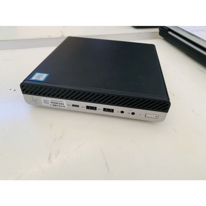 pro-สุดคุ้ม-hp-elitedesk-800-g3-mini-คอมพิวเตอร์ตั้งโต๊ะ-เครื่องเล็ก-มินิ-ประหยัดไฟ-cpu-i7-7700t-ram-4-gb-hdd-250-gb-adapter-ราคาคุ้มค่า-อุปกรณ์-สาย-ไฟ-ข้อ-ต่อ-สาย-ไฟ-อุปกรณ์-ต่อ-สาย-ไฟ-ตัว-จั๊-ม-สาย-