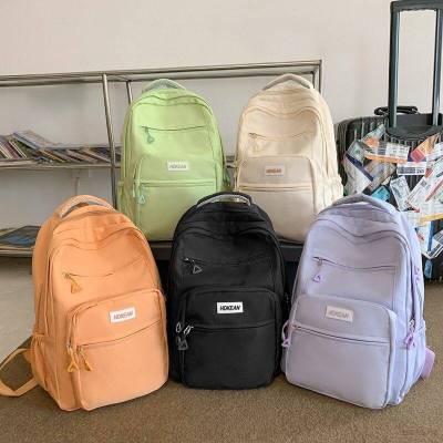 Backpack for Women Men Student Large Capacity Fashion Personality Multipurpose Female ulzzang Bags