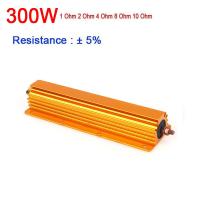 【CW】✜❀◑  300W Watt Metal resistor 1R 2R 4R 8R 1ohm/2ohm/ 4ohm / 8ohm 10 ohm Aluminum shell for amp Amplifier test dummy Load