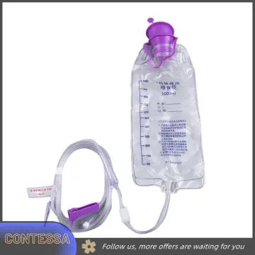 Buy Disposable Enteral tion Bag Feeding Bag, 1200ml Enteral Delivery Gravity/Pump  Feeding Bag Set, Detachable Connector Online at desertcartINDIA