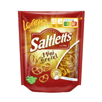 Lorenz Salettes Mini Brezel ลอเรนซ์ ซอล์ทเลท มินิ เบสเซล 150 g. (05-8229)