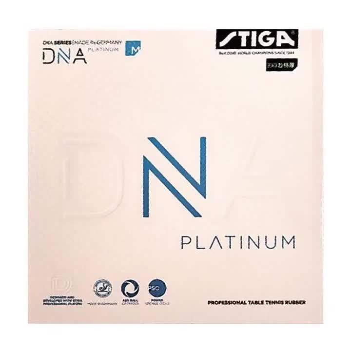 STIGA DNA Platinum M DNA Platinum H ปิงปองยาง Pips-In จำกัดปล่อยต้นฉบับ ...