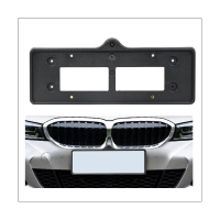 Car Front Bumper License Plate Bracket Support Mount Frame Front View Camera for 3 Series 2020