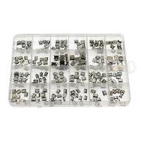 240PCS 24 Kinds of Mini Female USB Charging Tail Plug Microphone Head Micro-USB Interface