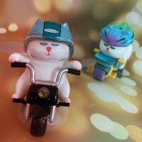 VIVICat Helmet Series Action Figure Doll Toys Kawaii Cat Kitty Wear a Helmet Blind Box Room Decoration Gifts for Girls Kids