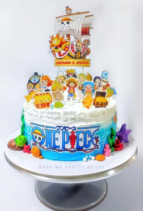 One Piece Anime Cake topper / Luffy / Strawhat Crew cake topper | Lazada PH