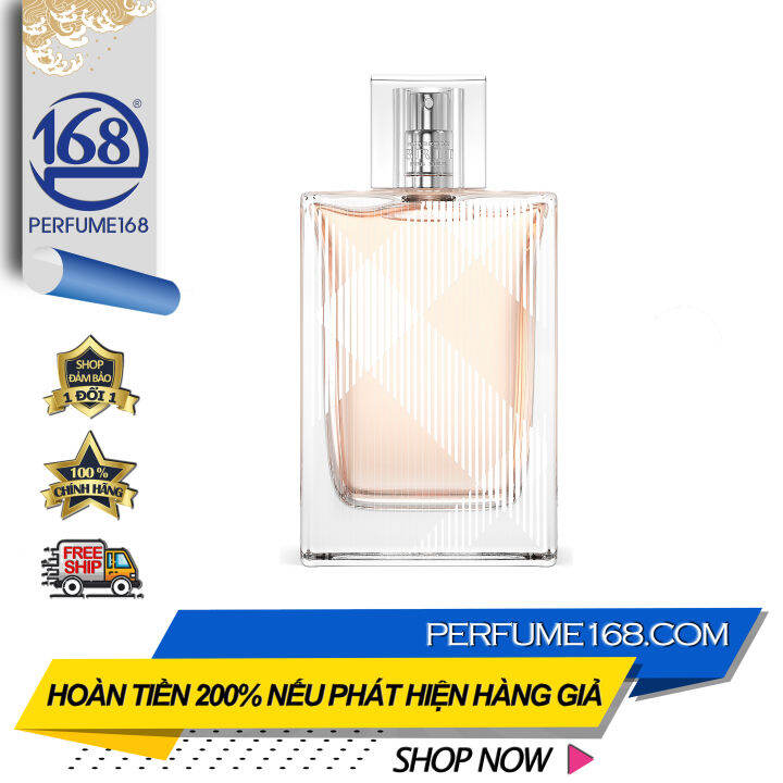 HCM]Nước hoa Burberry Brit EDT giá tốt tại nước hoa chính hãng Perfume168 |  