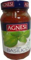 Agnesi Sauce Tomato + Basilico 400g/ซอสแอกเนซี มะเขือเทศ + บาซิลิโก้ 400g