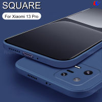 SGP เคสไฮบริดสำหรับ Xiaomi 13 Pro กล้องแบบด้านแบบนิ่มที่เป็นซิลิโคนเหลวสี่เหลี่ยม Xiaomi ที่ครอบสำหรับ Xiaomi ปกป้อง13 Mi 13 Pro 13pro 5G เคส Fundas