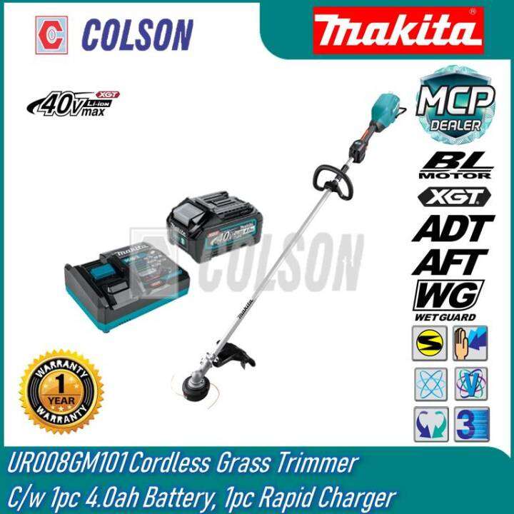 COLSON MAKITA 40Vmax Cordless Grass Trimmer UR008GM101 UR008GZ01 40V