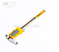 INGCO เวอร์เนียร์ดิจิตอล 0-150 MM (6 นิ้ว) รุ่น HDCD01150 (Digital Caliper) มีฐานการวัด ภายนอก ภายใน และด้านลึก BANK