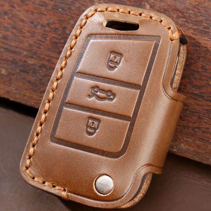 leather-car-key-case-cover-fob-keychain-accessories-for-skoda-octavia-volkswagen-golf-7-mk7-ibiza-leon-altea-keyring-holder-bag