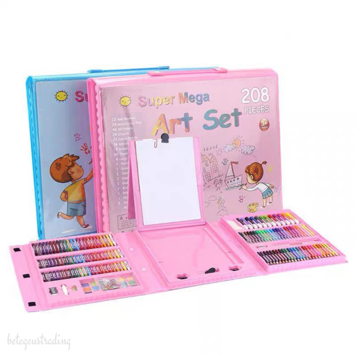  Art Supplies,208 Pack Art Set Drawing Kit for Girls