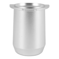 Dosing Cup 54mm, Coffee Powder Picker Aluminum Metal Coffee Accessories Binaural Hand Free for Use with 54mm