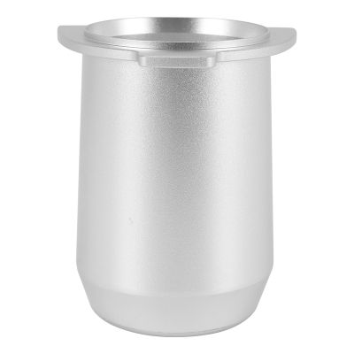 Dosing Cup 54mm, Coffee Powder Picker Aluminum Metal Coffee Accessories Binaural Hand Free for Use with 54mm