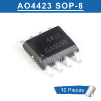 10pcs AO4423 SOP8 AO4423L SOP-8 4423 SOP SOIC-8 SMD P-channel -30V/-17A MOSFET Transistor new original