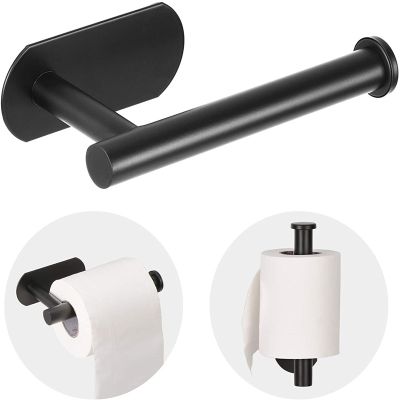 【CW】 Toilet Paper Dispenser Punchless Wall Mounted Roll Holder Rack Household Restroom Organizer