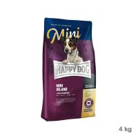 Happy Dog Mini Irland 4kg อาหารสุนัขสูตรเนื้อกระต่ายป่าและปลาแซลมอน