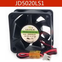 【☸2023 New☸】 bvqqqcp ของแท้ใหม่สำหรับ Lx-Fan Jd5020ls1พัดลมทำความเย็น0.13a Dc12v 50x50x20mm 2สาย