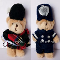 ตุ๊กตาหมี อังกฤษ ตุ๊กตาหมี สกอตแลนด์ ห้อยกระเป๋า ตุ๊กตาห้อย Teddy Bear England Scotland งานญี่ปุ่น สูงประมาณ 4 นิ้ว