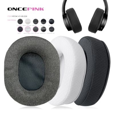 Oncepink Replacement Ear Pads for MPOW H7H19059 Headphone Thicken Cushion Earcups Headband Earmuffs Ear Cover