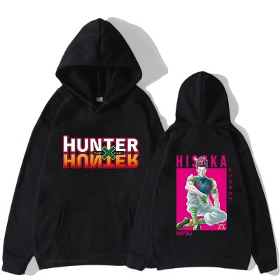 Cartoon Anime Hunter X Hunter Hoodies Hisoka Sweatshirts for Mens HxH Graphic Clothes Spring Casual Y2k Tops Streetwear Size XS-4XL