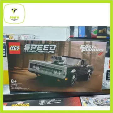 LEGO® SPEED CHAMPIONS 76912 FAST & FURIOUS 1970 DODGE CHARGER R/T, AGE 8+,  BUILDING BLOCKS, 2022 (345PCS)