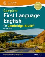 Complete First Language English for Cambridge IGCSE® (2ND)