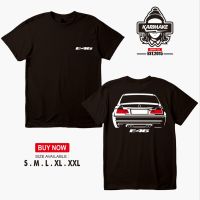 เสื้อยืดคุณภาพดี Karimake T-Shirt For BMW E46 REAR Automotive T-Shirt