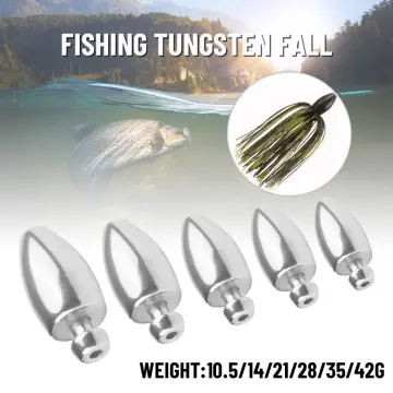 Degree Rotatable Tear Drop Shot Weights Sinker Fishing Tungsten