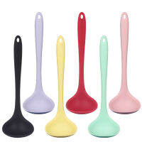 ช้อนซุปซิลิโคน Mini Non-Stick เครื่องครัวทนความร้อน Handle Kitchen Tool Household