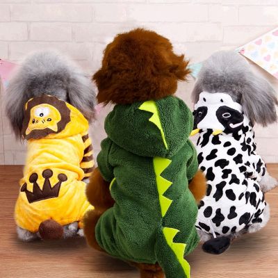 2023 New Fashion version [Fast delivery] Dog clothes autumn and winter transformation clothes Teddy small dog puppy bichon corgi Pomeranian cat spring and summer pet clothing