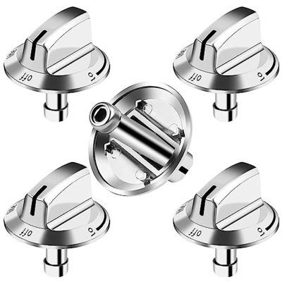 Holiday discounts 5304525746 Gas Cooktop Stove Knobs For Fridgidaire Laser Engraving Sign Knob Replacements For Frigidaire FFGC3026SS FFGC3626SS