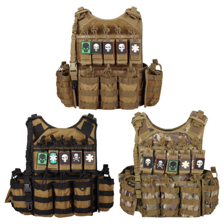 Combat Vest Detachable Outdoor Carrier Vest Multifunction