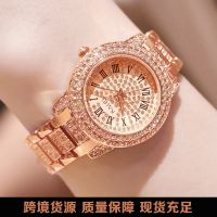 Kael Gypsophila Fashion Roman Numeral Internet Celebrity Fashion Casual Waterproof Quartz Ladies Watch 【QYUE】