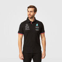 2021ใหม่ AMG ทีม F1ชุดแข่งรถเสื้อโปโลผู้ชายแขนสั้น Car Gp Overalls