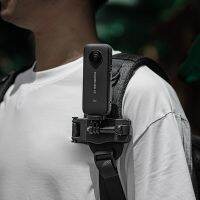 สำหรับ DJI Osmo Action 2/3 FIMI PALM/2กระเป๋า Insta360หนึ่ง X Gopro เป้ใส่กล้องถ่ายรูปตัวแปลงคลิปที่ยึดด้ามจับที่มั่นคงยึดแบบหนีบ