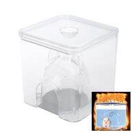 คูลลิ่ง House สัตว์เล็กหนูแฮมสเตอร์หมีสีทอง Summer Nest Water Cubic Ice Hut Clear No Electricity Cool Hideout