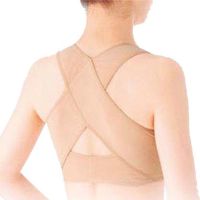 Women Bra Body Shaper Corset Tops Posture Corrector Back X Type Design Sculpture Back Chest Lines Underwear Black Skin Tone Hot