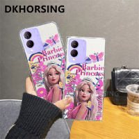 DKHORSING เคสนิ่มที่สร้างสรรค์สำหรับ VIVO Y17S Y27 Y36 Y78 Y02 Y02S Y02A Y02T Y17s เคสกันกระแทกพิมพ์ลาย VIVOY27 Y16 Y22 Y22S โปร่งใสกันกระแทกเคสโทรศัพท์ Vivo เจ้าหญิงน่ารัก4G 5G