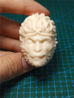 Unpainted 16 Scale Monkey Head Sculpt รุ่นสำหรับ12นิ้ว Action Figure ตุ๊กตาภาพวาดการออกกำลังกาย No.150