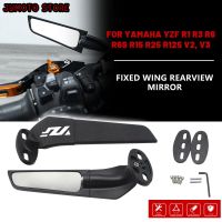 FOR YAMAHA YZF R6 R1 R25 R3 R125 R15 motorcycle rearview mirror modified wind wing adjustable rotating rearview mirror