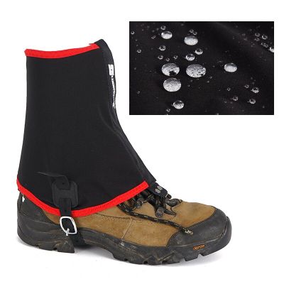 ：“{—— Outdoor Elastic Low Trail Running Gaiter Waterproof Snow Leg Gaiter Ankle Gaiters Hiking Camping Boot Legging Warmer Shoe Cover