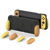 Skull &amp; Co. GripCase Protective Case Cover Shell with Replaceable Grips for Nintendo Switch