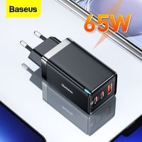 [A Necessary] ครั้ง✔Baseus ที่ชาร์จ USB C 65W GaN 5 Pro ชาร์จเร็ว4.0 3.0 QC4.0 QC PD Type ตัวชาร์จไฟสำหรับ iPhone เร็ว14 MacBook